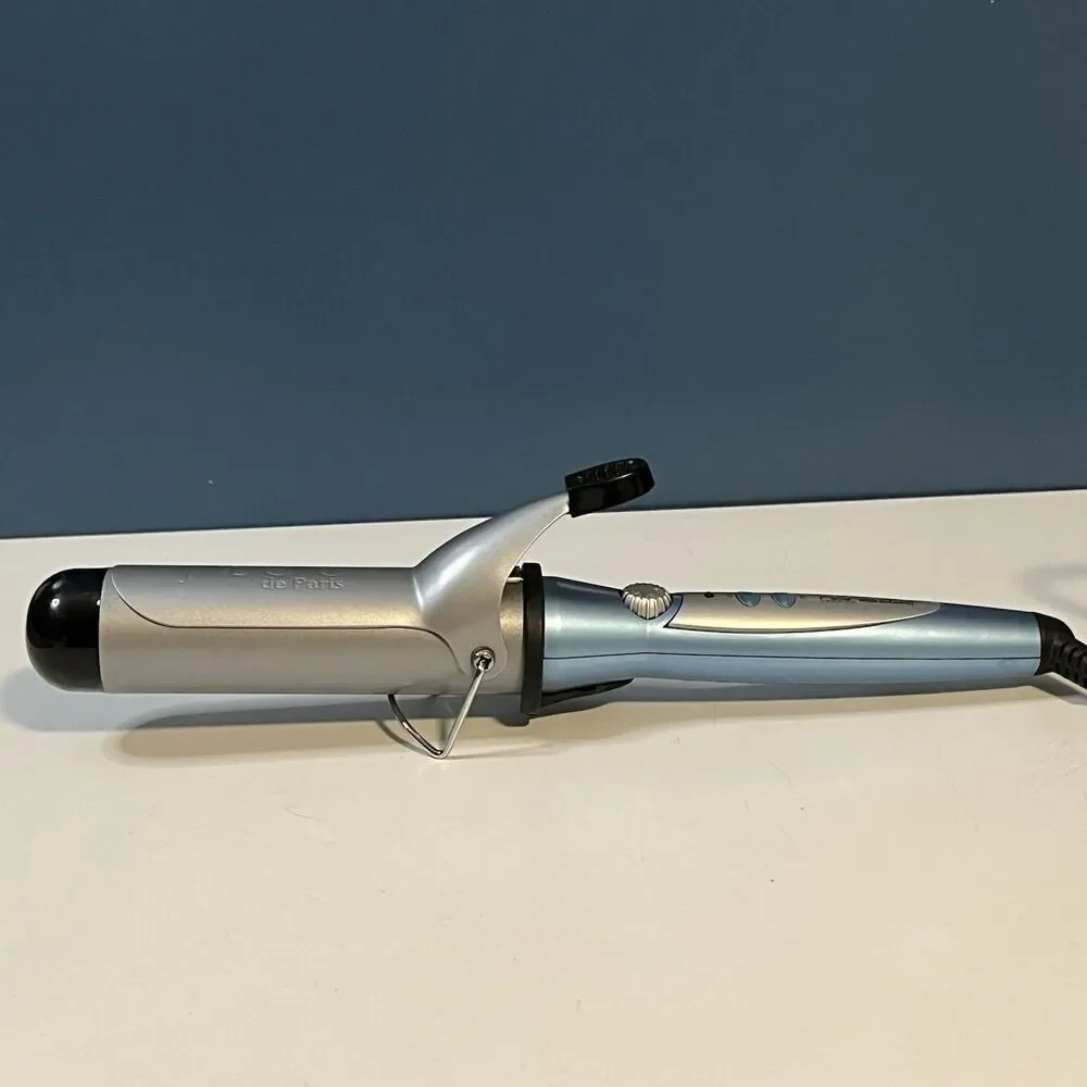 Jilbere de Paris Professional Ceramic Curling Iron 1.5” JBNS2038S Blue Tested!